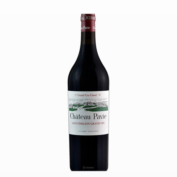 Etiketa historike e Château Pavie Saint-Émilion Grand Cru - Verë Elitare